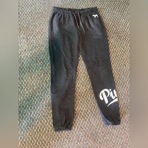 PINK Victoria's Secret Charcoal Joggers